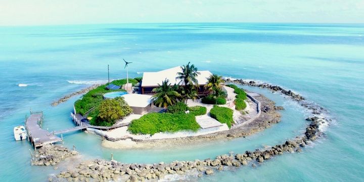 4 Exceptionally Stunning Private Islands Easter Sister Rock Island Florida Keys