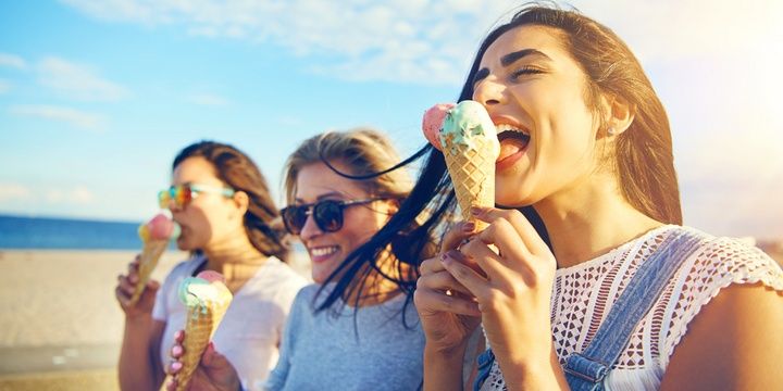6 Questions That Arise to Women in Summer How many pounds shall I gain if I do not quit eating ice cream