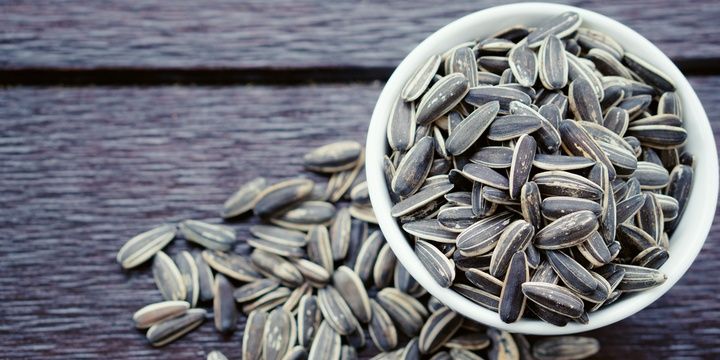 6 Tasty Foods That Help You Grow Hair Much Faster Sunflower seeds
