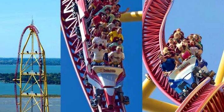 8 Scariest Roller Coasters in the United States of America Top Thrill Dragster