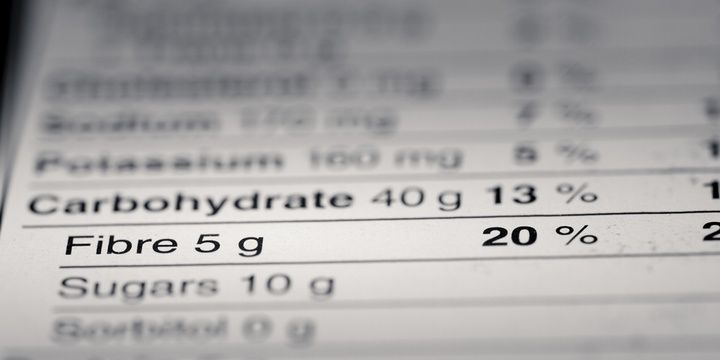 6 Important Components That Food Labels Display Fiber