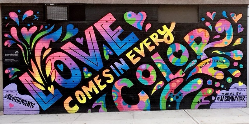5 Places in New York for Instagrammable Shots Love Comes in Every Color